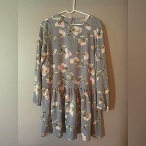 Floral Long Sleeve Dress